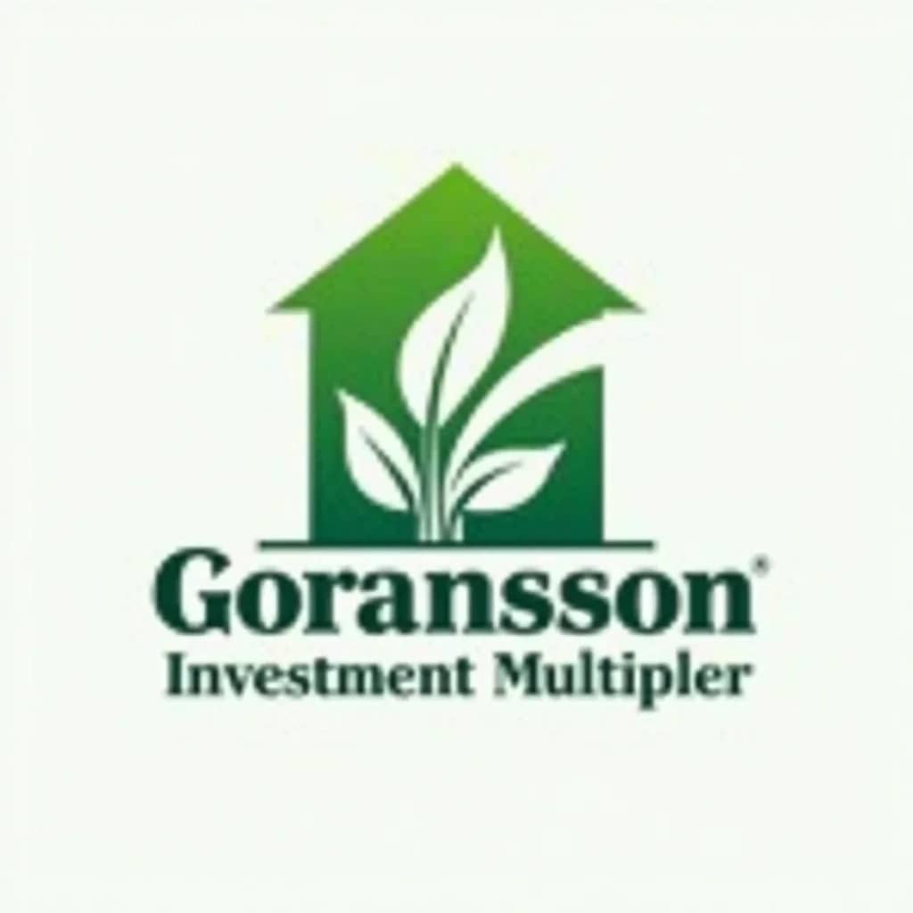 Official GIM Formula Logo representing the Goransson Investment Multiplier — Australia’s first structured, calculator-proven wealth-building formula.
